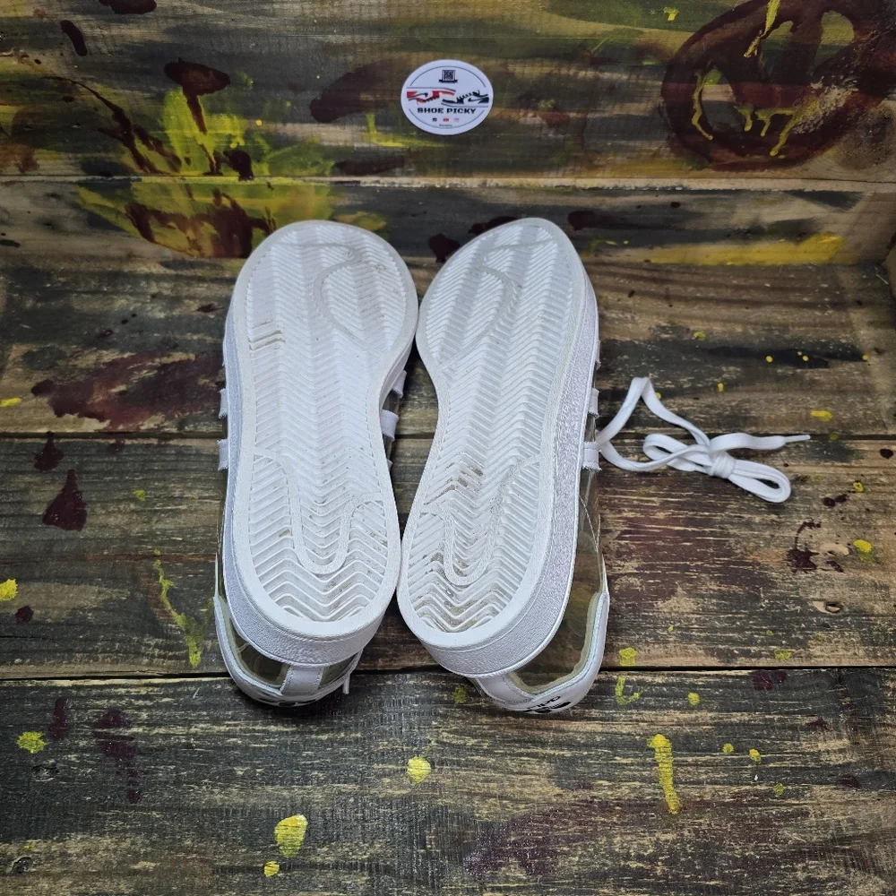 Adidas Originals Superstar Shell Toe Transparent Clear/White FZ0245 Sz 10.5 Used - Picture 7 of 8